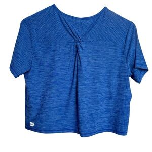 Vibrant Blue Activewear Top